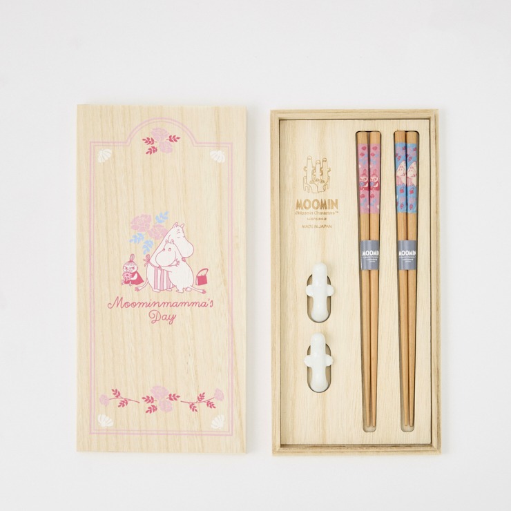 リモージュ Haviland 製　シルバーパピヨン　箸置き　2個X２セット 木箱入ペア箸セット(ムーミン) | シャンブル | しまむらパーク
