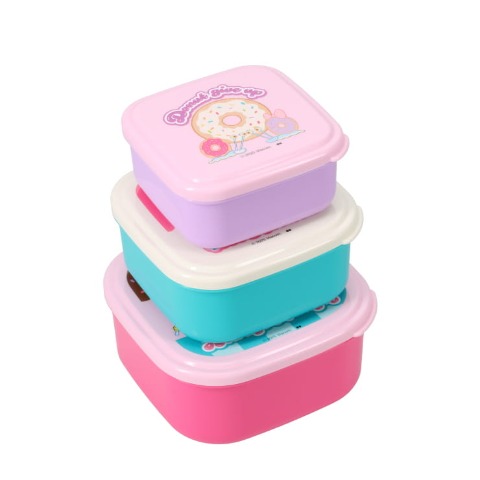 シールランチボックス3P（SPONGEBOB）