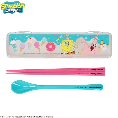 箸&スプーンセット（SPONGEBOB）