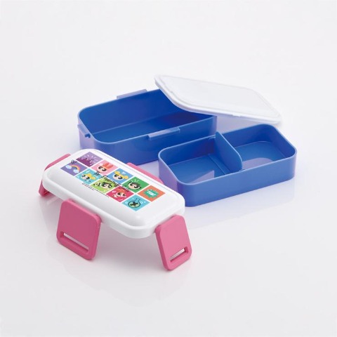 抗菌食洗機対応ふわっと弁当箱2段（パワーパフ ガールズ）