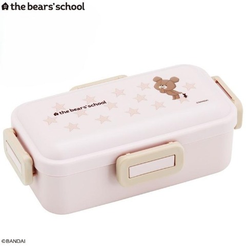 抗菌食洗機対応ふわっと弁当箱（くまのがっこうムードココア）