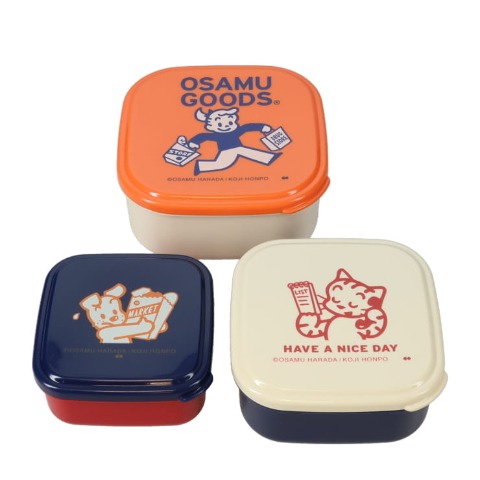 シールランチボックスセット3P(OSAMU)