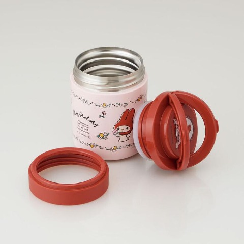 抗菌折りたたみハンドル付保温・保冷デリカポッド（マイメロディ）