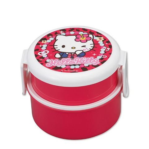 丸形ランチボックス(ハローキティ)