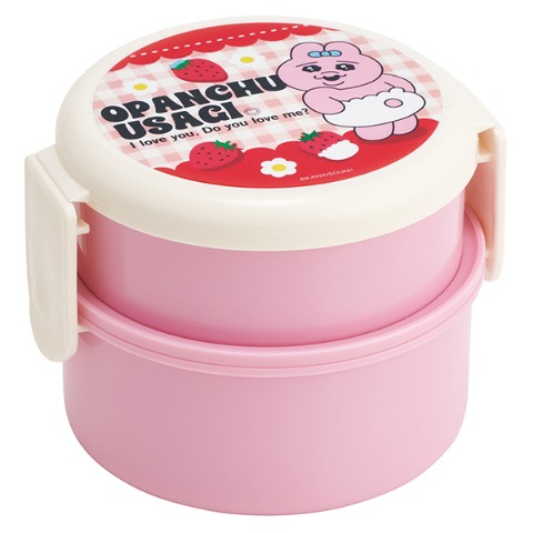 丸形ランチボックス(おぱんちゅうさぎ)