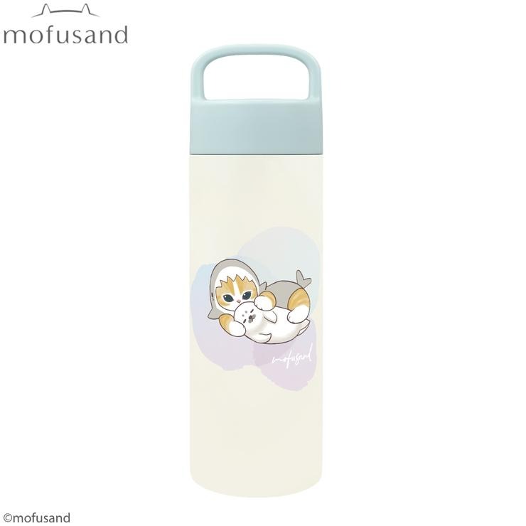 ハンドル付きステンレスボトル500ml(mofusand) | シャンブル