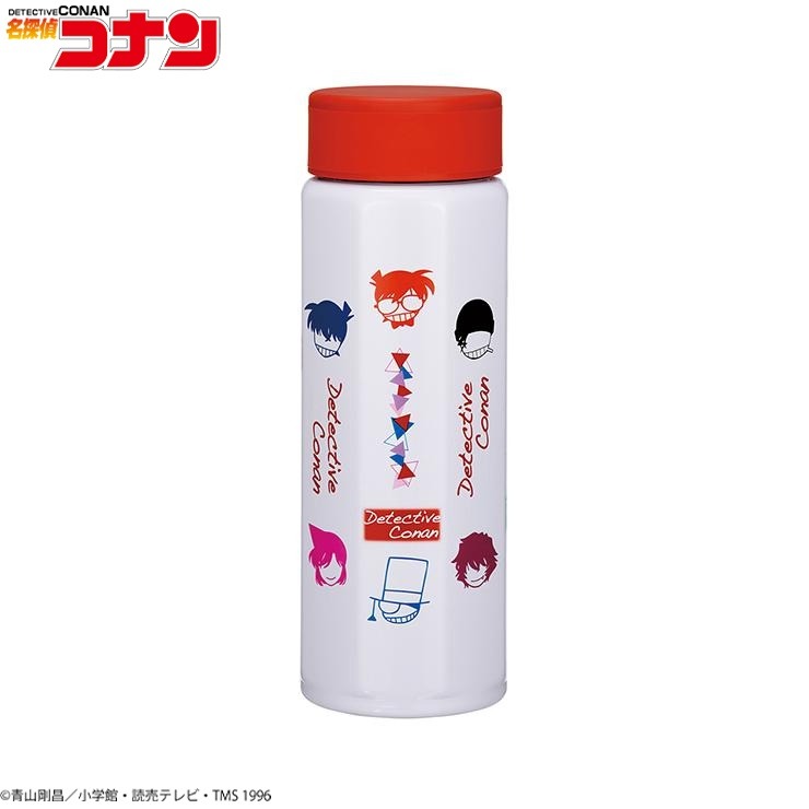 【名探偵コナン】ステンレスボトル(ホワイト) 500ml 八角形ステンレスボトル（名探偵コナン） | シャンブル | しまむらパーク