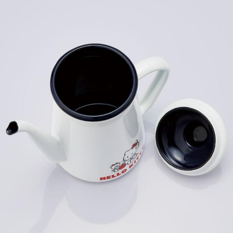 ホーロードリップケトル（ハローキティ＆タイニーチャム）