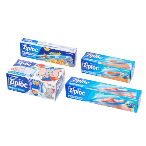 ハッピーバッグ　ジップロック4点セット