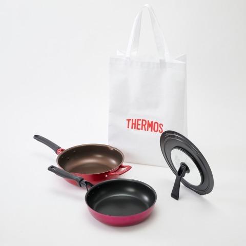 ハッピーバッグ　フライパン3点セット(THERMOS)