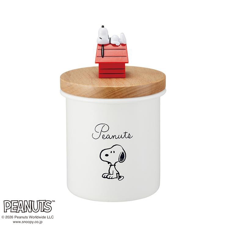 マスコット付木蓋ホーローキャニスター（SNOOPY） | シャンブル