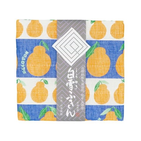 白雪友禅ふきん(デコポン)