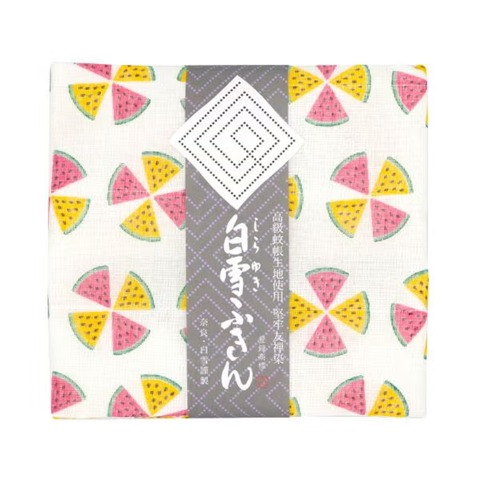 白雪友禅ふきん(スイカ)