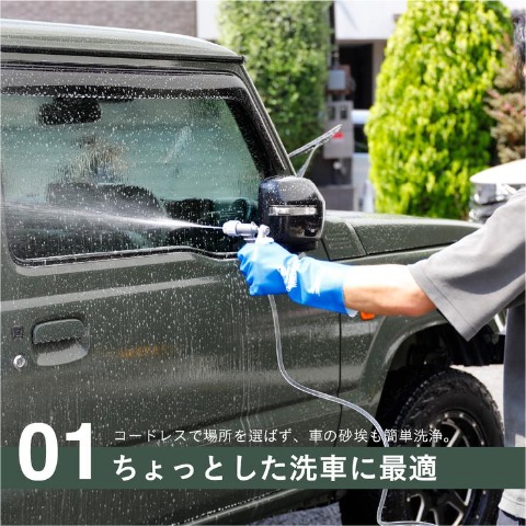 バケツ型洗浄機ジェットボーイ