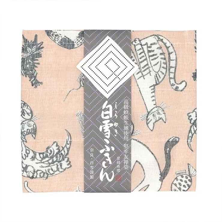 白雪友禅ふきん (meow meow meow) | シャンブル | しまむらパーク