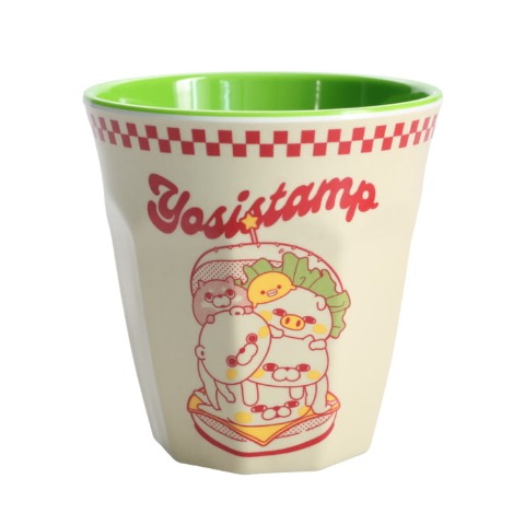 メラミンカップ(ヨッシースタンプ)
