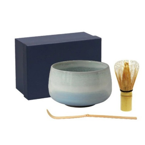 お抹茶 3点セット（白銀）