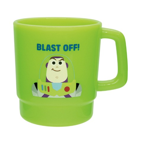プラスチックマグ（グリーン・BUZZ・DISNEY PIXAR）