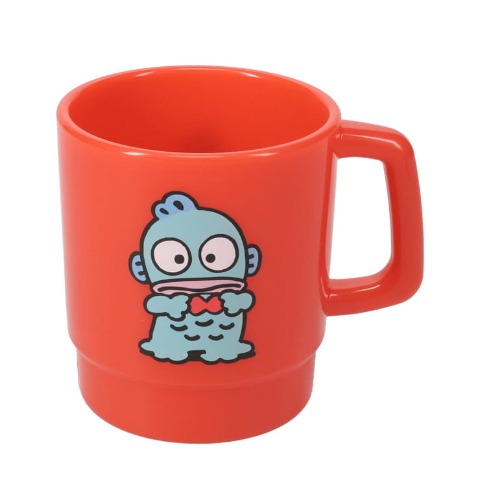 プラスチックマグ（レッド・HANGYODON・サンリオ）