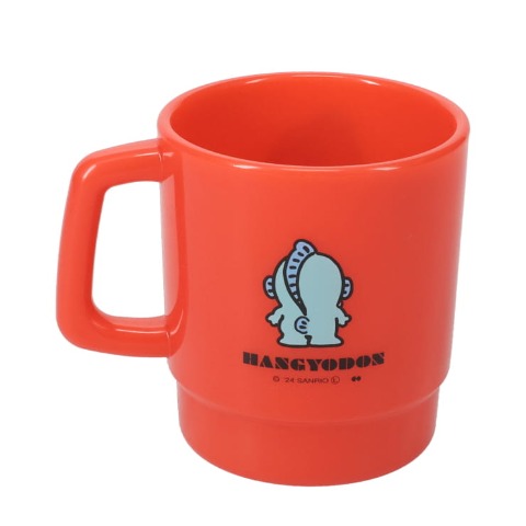 プラスチックマグ（レッド・HANGYODON・サンリオ）