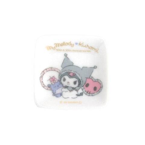 小皿(マイメロディ&クロミ)