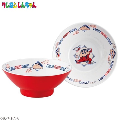 メラミンラーメン鉢（クレヨンしんちゃん）