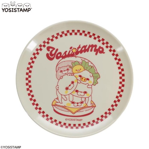 メラミンプレート(ヨッシースタンプ)