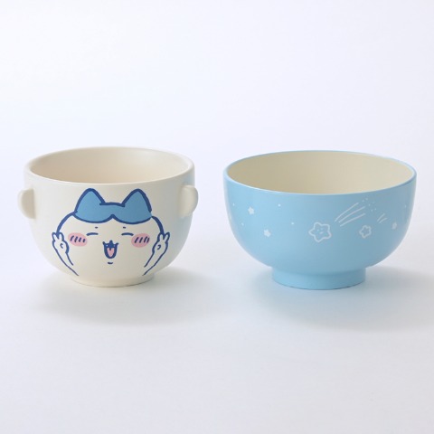 汁椀・茶碗セット(ハチワレ)