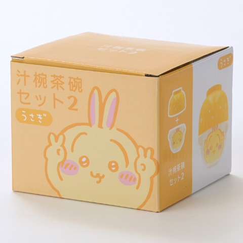 汁椀・茶碗セット(うさぎ)