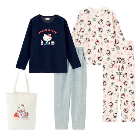 レディース　ハッピーバッグ　ハローキティ3点セット