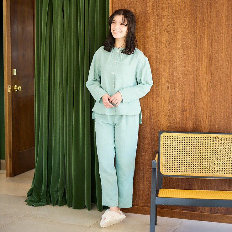 レディース シャツパジャマ（着る保湿クリーム） | シャンブル