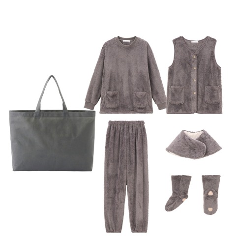 レディース　ハッピーバッグ　ルームウェア4点セット