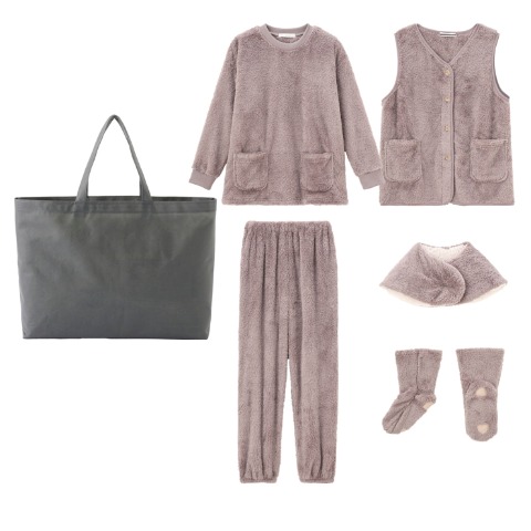 レディース　ハッピーバッグ　ルームウェア4点セット