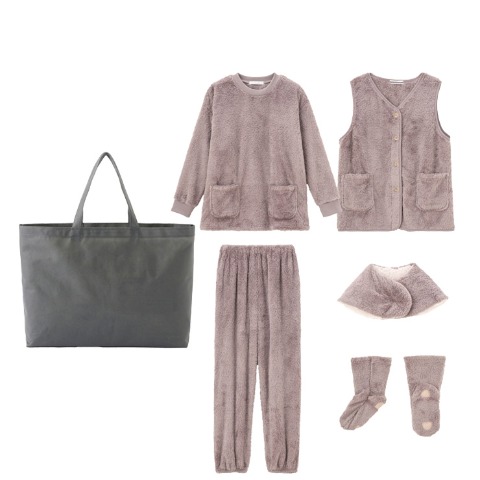 レディース　ハッピーバッグ　ルームウェア4点セット