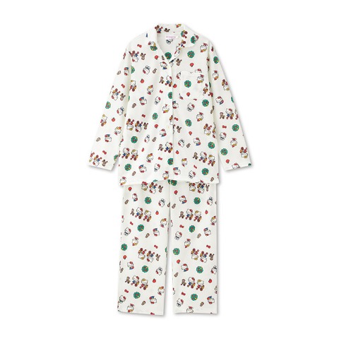 レディース　シャツパジャマ（ハローキティ）