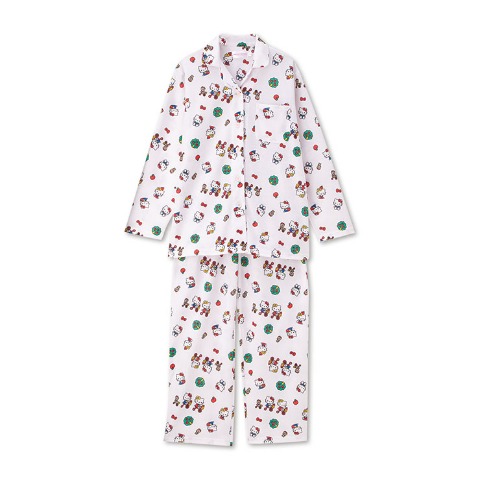 レディース　シャツパジャマ（ハローキティ）