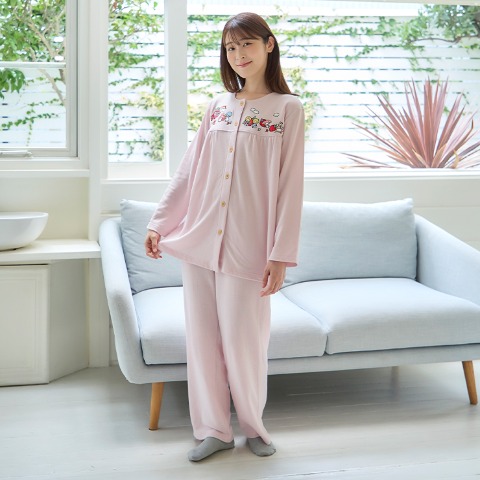 レディース　【シャンブル限定】綿混パジャマ（サンリオキャラクターズ）