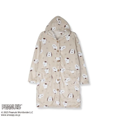 レディース　着る毛布（PEANUTS）