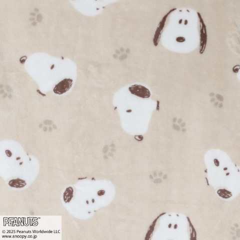 レディース　着る毛布（PEANUTS）