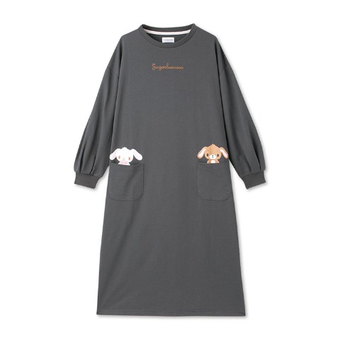 レディース【シャンブル限定】ルームワンピース（シュガーバニーズ）