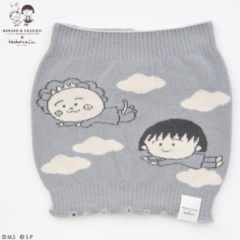 レディース　腹巻（まる子とコジコジ×tsukuru&Lin.）