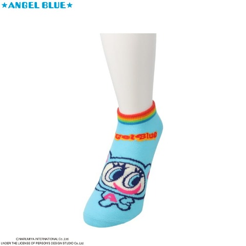 レディース　靴下（エンジェルブルー）