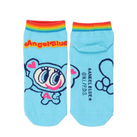 レディース　靴下（エンジェルブルー）