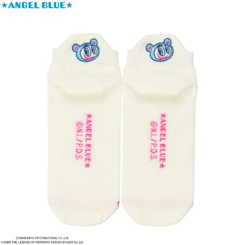 レディース　靴下（エンジェルブルー）