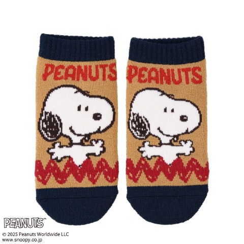 レディース　靴下（PEANUTS） オレンジ 202