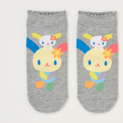 レディース　靴下（ウサハナ）