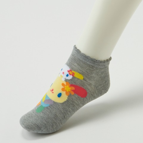 レディース　靴下（ウサハナ）