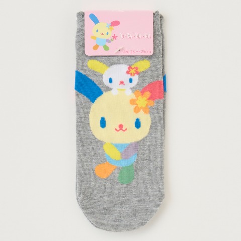 レディース　靴下（ウサハナ）