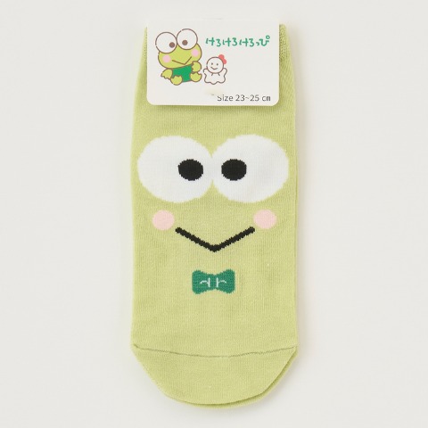レディース　靴下（けろけろけろっぴ）