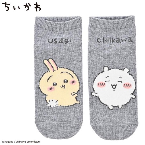 レディース　靴下（ちいかわ・うさぎ）
